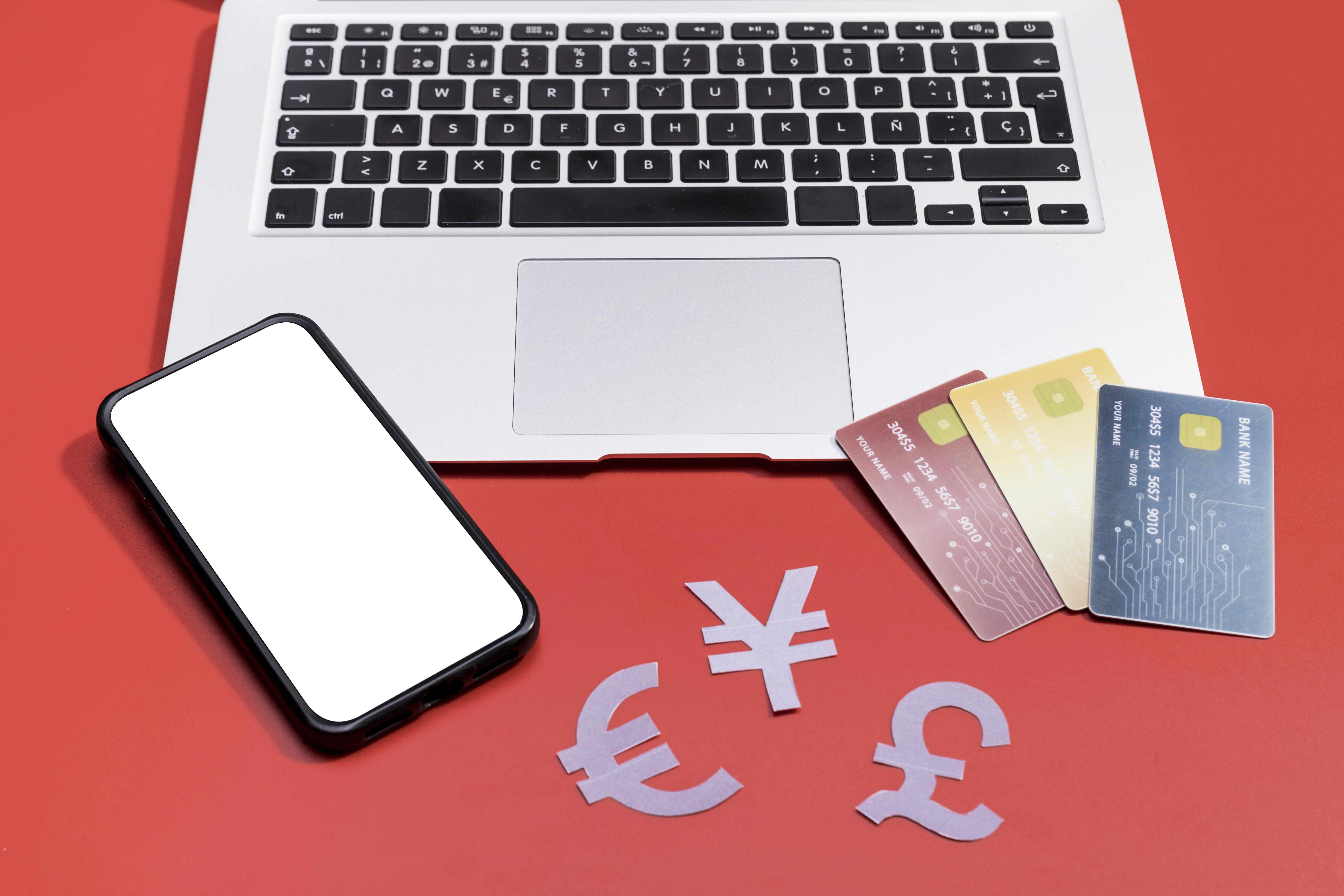 illustration du shopping sur le web